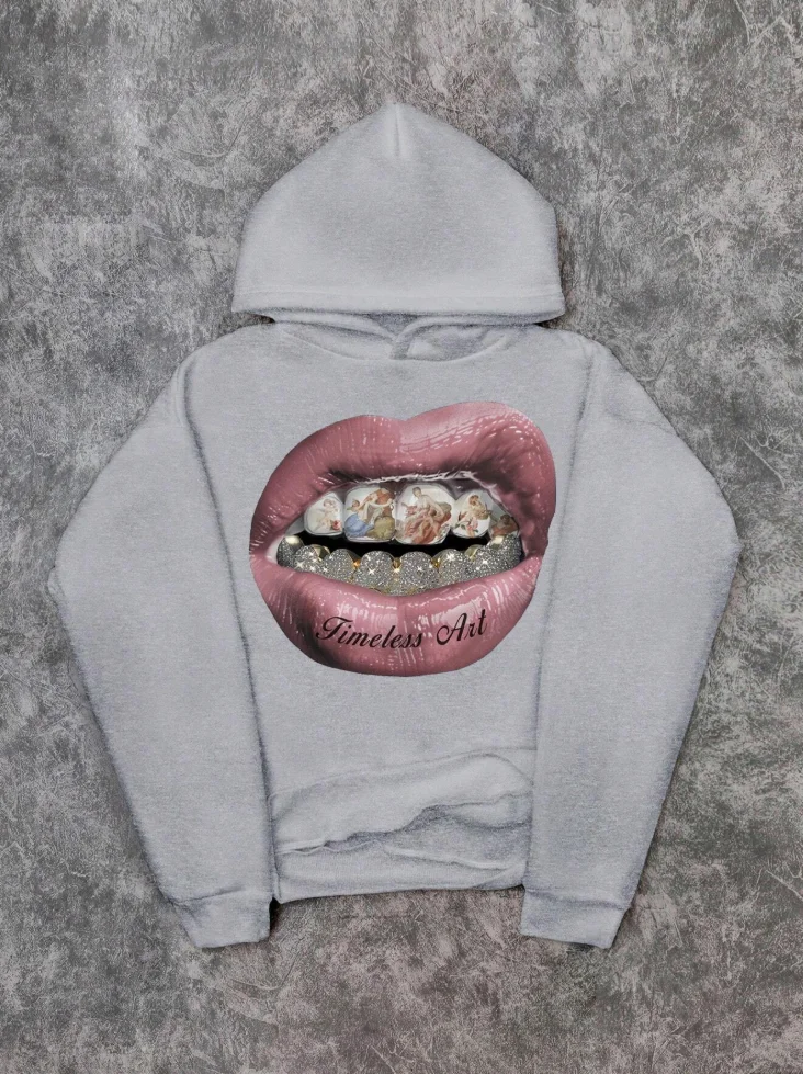 هوديي للرجال، هوديي كاجوال بطبعة شفاه وردية اللون، سويت شيرت مريح كاجوال بقلنسوة عالي الجودة هوديي للرجال، هوديي كاجوال بطبعة شفاه وردية اللون، سويت شيرت مريح كاجوال بقلنسوة عالي الجودة