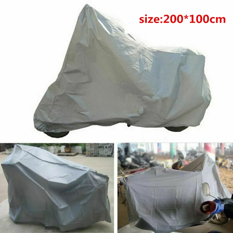 Durable Practical Motorcycle Protective Cover Recycled Replacement Silver gray 200*100cm Accessory Environmental
Durable Practical Motorcycle Protective Cover Recycled Replacement Silver gray 200*100cm Accessory Environmental