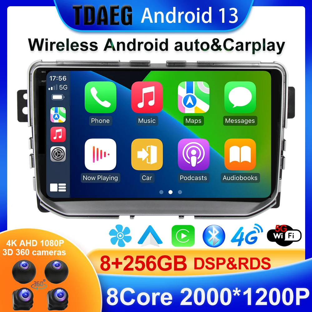 Android 13 For Great Wall Haval H2 2014-2018 Car Multimedia GPS Navigation Radio WIFI Split Screen Player Carplay AUTO BT 5.0
Android 13 For Great Wall Haval H2 2014-2018 Car Multimedia GPS Navigation Radio WIFI Split Screen Player Carplay AUTO BT 5.0