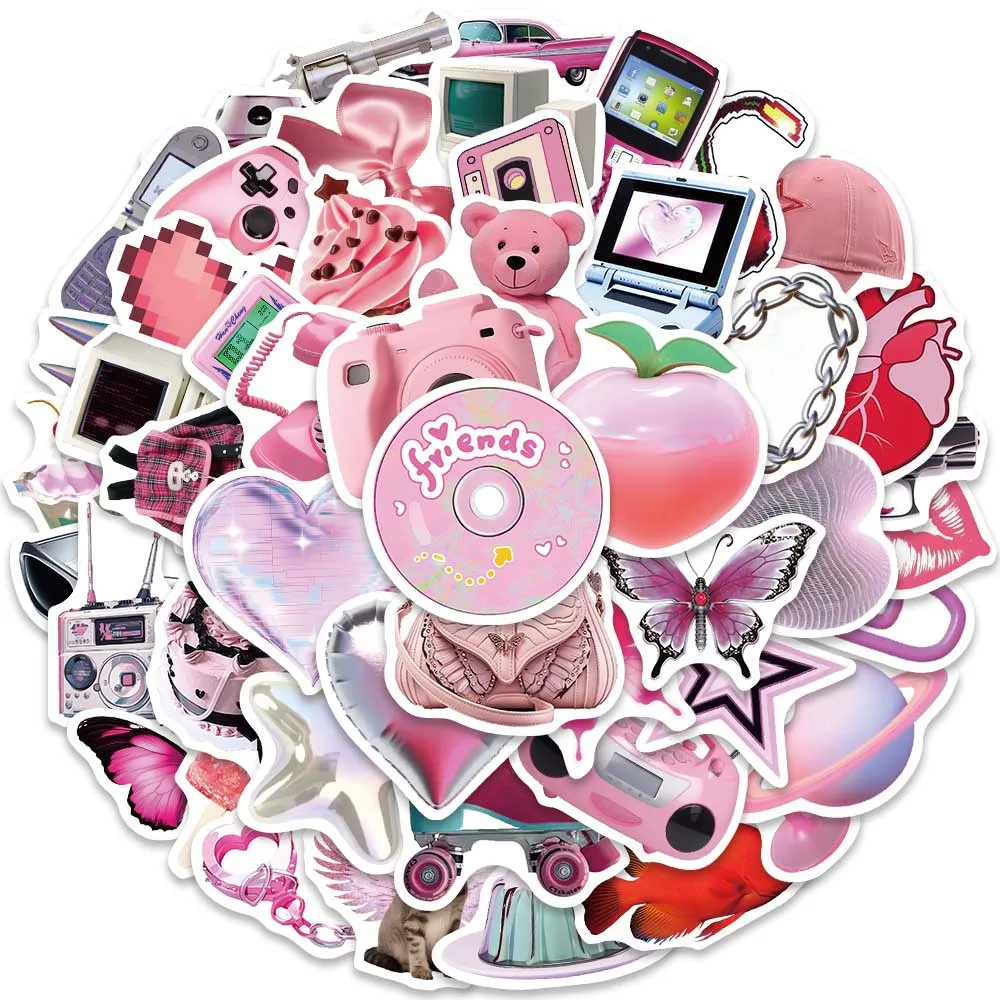 10/30/50PCS Pink Ins Style Y2K Cartoon Stickers Toys DIY Motorcycle Phone Notebook Suitcase Bike Laptop Fridge Luggage Decals
10/30/50PCS Pink Ins Style Y2K Cartoon Stickers Toys DIY Motorcycle Phone Notebook Suitcase Bike Laptop Fridge Luggage Decals