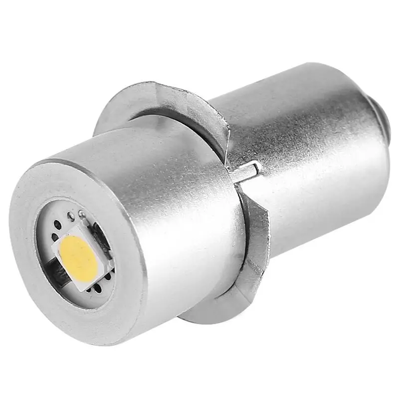 

1W P13.5S Led Flashlight Bulb, 100-110LM 2700-7000K Replacement Bulb Torch Lamp Emergency Work Light