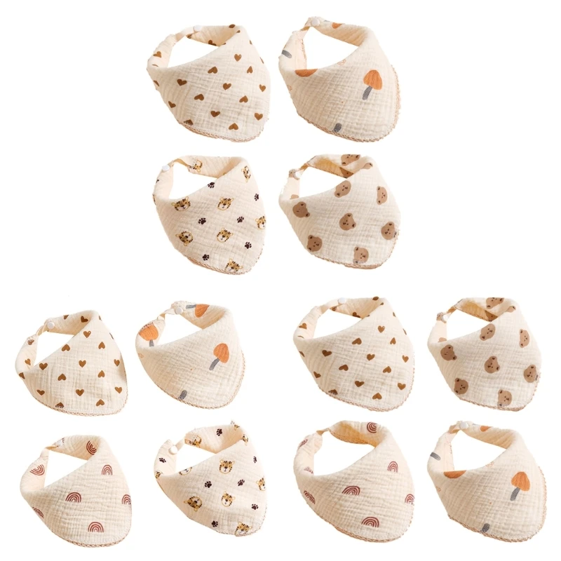 4PCS Baby Face-Cloth Drooling Bibs High Absorbent Gauze-Cotton Toddler Snap Bib
4PCS Baby Face-Cloth Drooling Bibs High Absorbent Gauze-Cotton Toddler Snap Bib