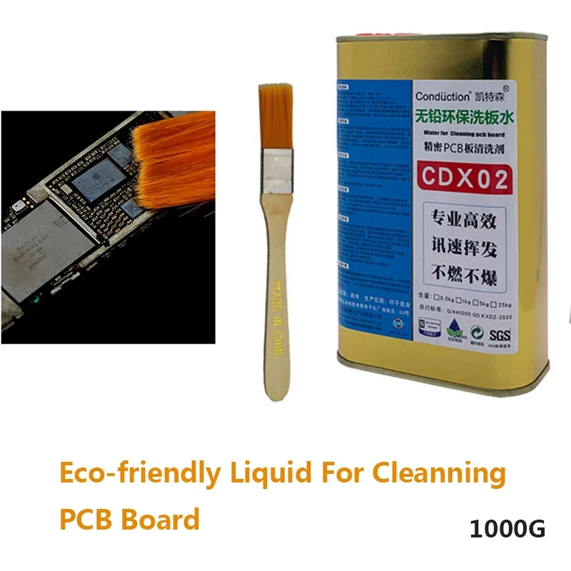 Washing Water Eco-friendly Rosin Cleaning mobile Phone Motherboard PCB Circuit Board Cleaner Special Cleaning Agent 1000g
Washing Water Eco-friendly Rosin Cleaning mobile Phone Motherboard PCB Circuit Board Cleaner Special Cleaning Agent 1000g