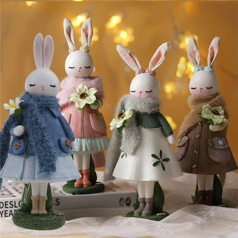 Фигурка пасхального кролика, шарф из смолы, скульптура, художественное украшение, домашний декор для спальни, общежития вечерние праздничное украшение
Фигурка пасхального кролика, шарф из смолы, скульптура, художественное украшение, домашний декор для спальни, общежития вечерние праздничное украшение