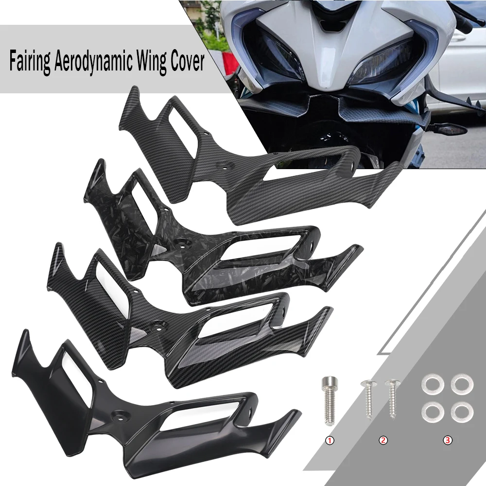 

For CFMOTO C FMOTO 450SR 2024 2023 2022 450 SR Front Fairing Aerodynamic Winglet ABS Lower Cover Protector Guard Fixed Wind Wing