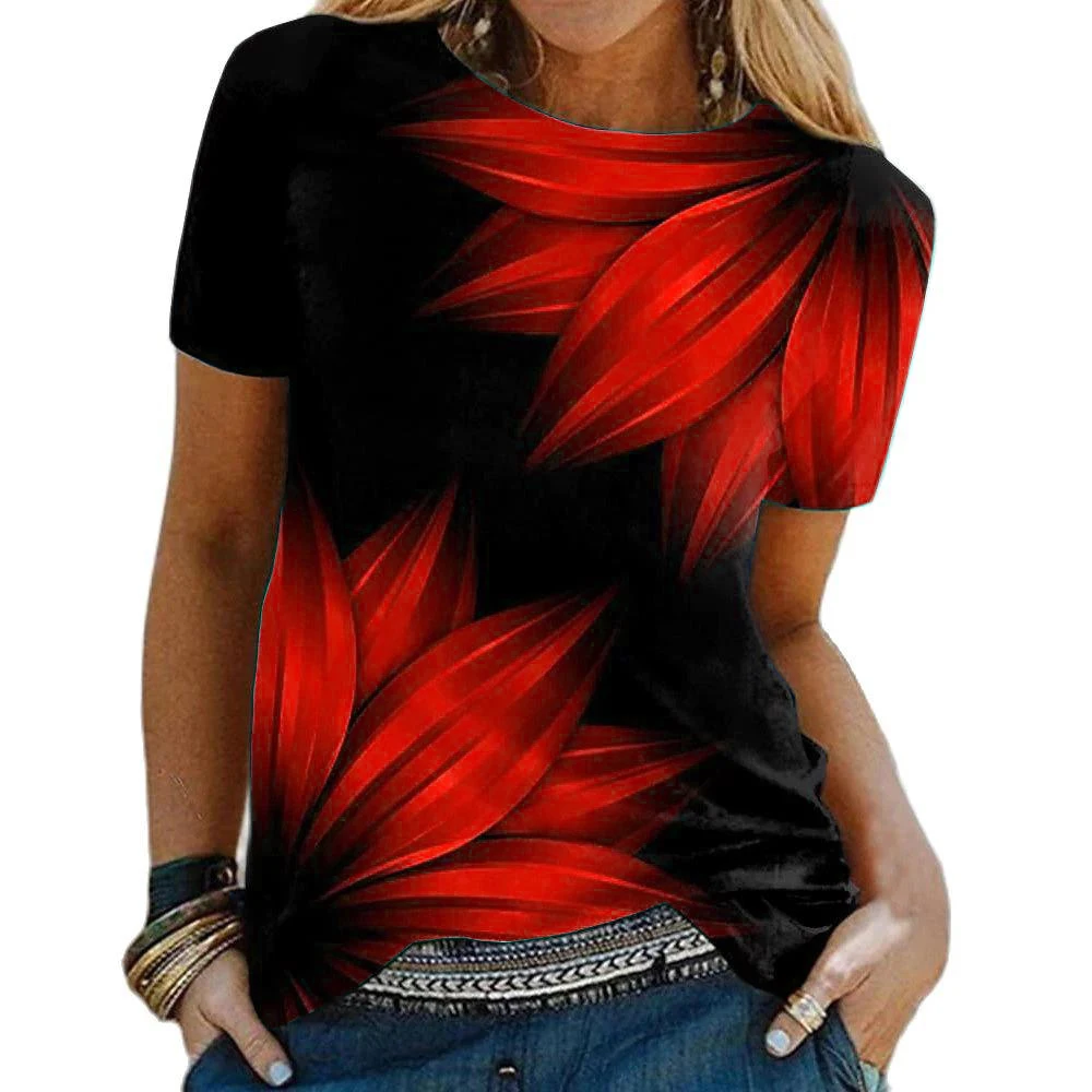 2023 Summer O-Neck Women's Harajuku Aesthetic Leisure Design Unique Y2k Girls' T-shirt Top Fashion Women's Shirt Clothing
2023 Summer O-Neck Women's Harajuku Aesthetic Leisure Design Unique Y2k Girls' T-shirt Top Fashion Women's Shirt Clothing