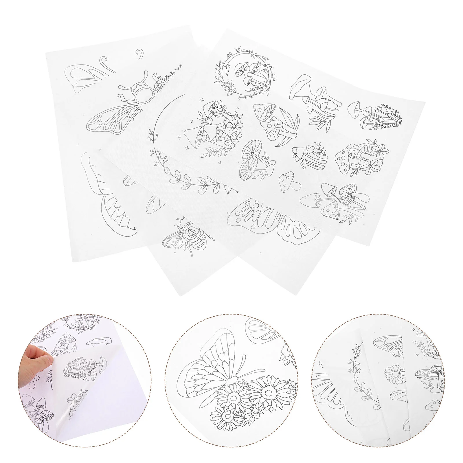 

Water Soluble Stabilizer Embroidery Stick Stitch Embroidery Paper Tear Embroidery Stabilizers Patterns Embroidery Hand Sewing