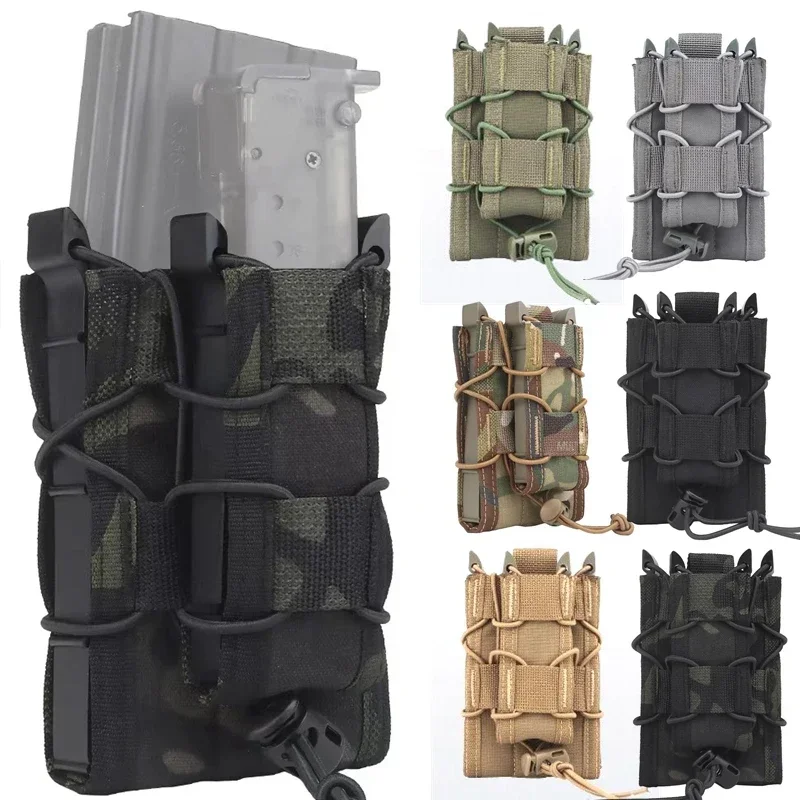 Tactical Magazine Pouch 5.56/9MM Single Magazine Bag Rifle Pitol Molle Mag Holster Pouch for AK AR M4 AR15
Tactical Magazine Pouch 5.56/9MM Single Magazine Bag Rifle Pitol Molle Mag Holster Pouch for AK AR M4 AR15