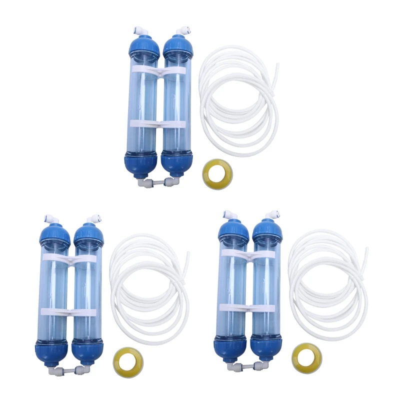 Water Filter 6Pcs T33 Cartridge Housing DIY Shell Filter Bottle 12Pcs Fittings Water Purifier For Reverse Osmosis System
Water Filter 6Pcs T33 Cartridge Housing DIY Shell Filter Bottle 12Pcs Fittings Water Purifier For Reverse Osmosis System