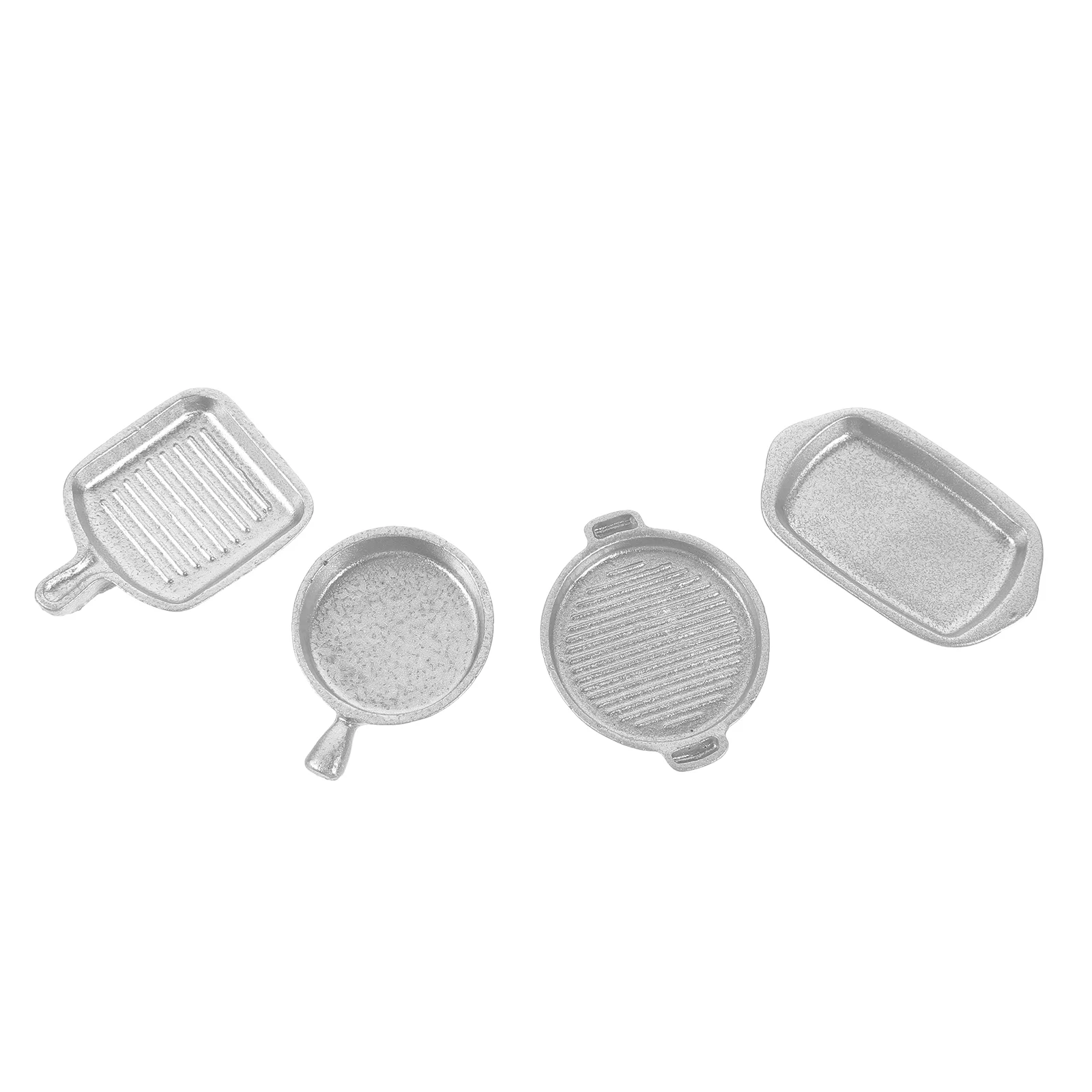 12 Pcs Pans Dollhouse Adorable Mini Decor Flat Wear-resistant Miniature Craft Accessory Lovely
12 Pcs Pans Dollhouse Adorable Mini Decor Flat Wear-resistant Miniature Craft Accessory Lovely