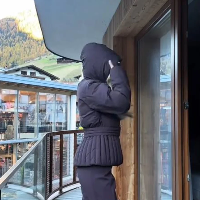 سيدة كامل الجسم بدلة تزلج مقنعين الوقوف الفراء طوق سستة حزام الخصر متوهج السراويل بذلة موضة غمد الرياضة شتاء 2025 ملابس التزلج سيدة كامل الجسم بدلة تزلج مقنعين الوقوف الفراء طوق سستة حزام الخصر متوهج السراويل بذلة موضة غمد الرياضة شتاء 2025 ملابس التزلج