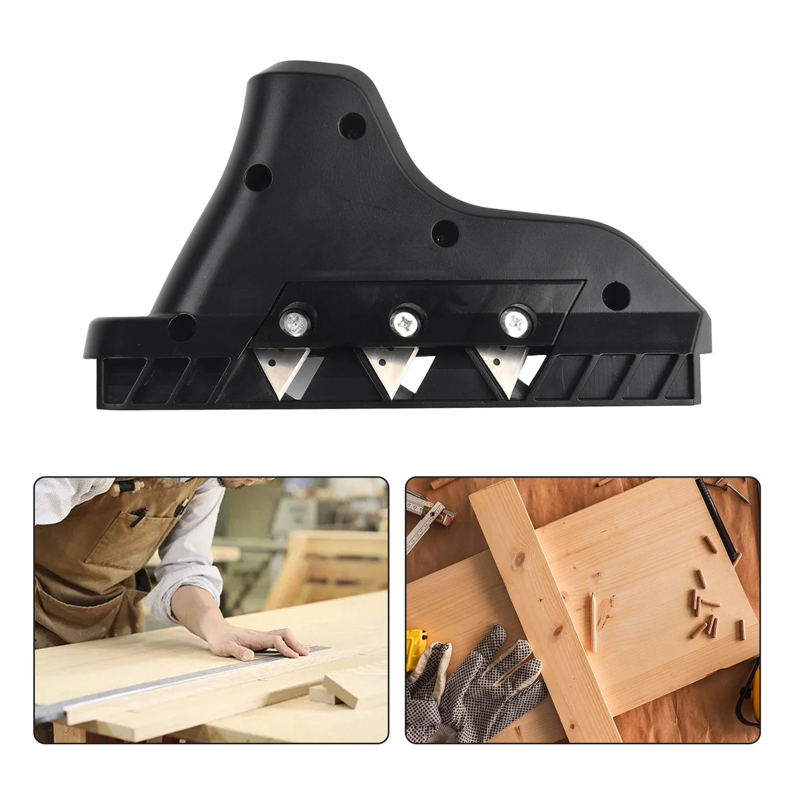 Plasterboard Quick Cutter Hand Planer Wood Edger Board Drywall Edge Chamfering Black 23*12.7cm Planing Tool For Front Edges
Plasterboard Quick Cutter Hand Planer Wood Edger Board Drywall Edge Chamfering Black 23*12.7cm Planing Tool For Front Edges