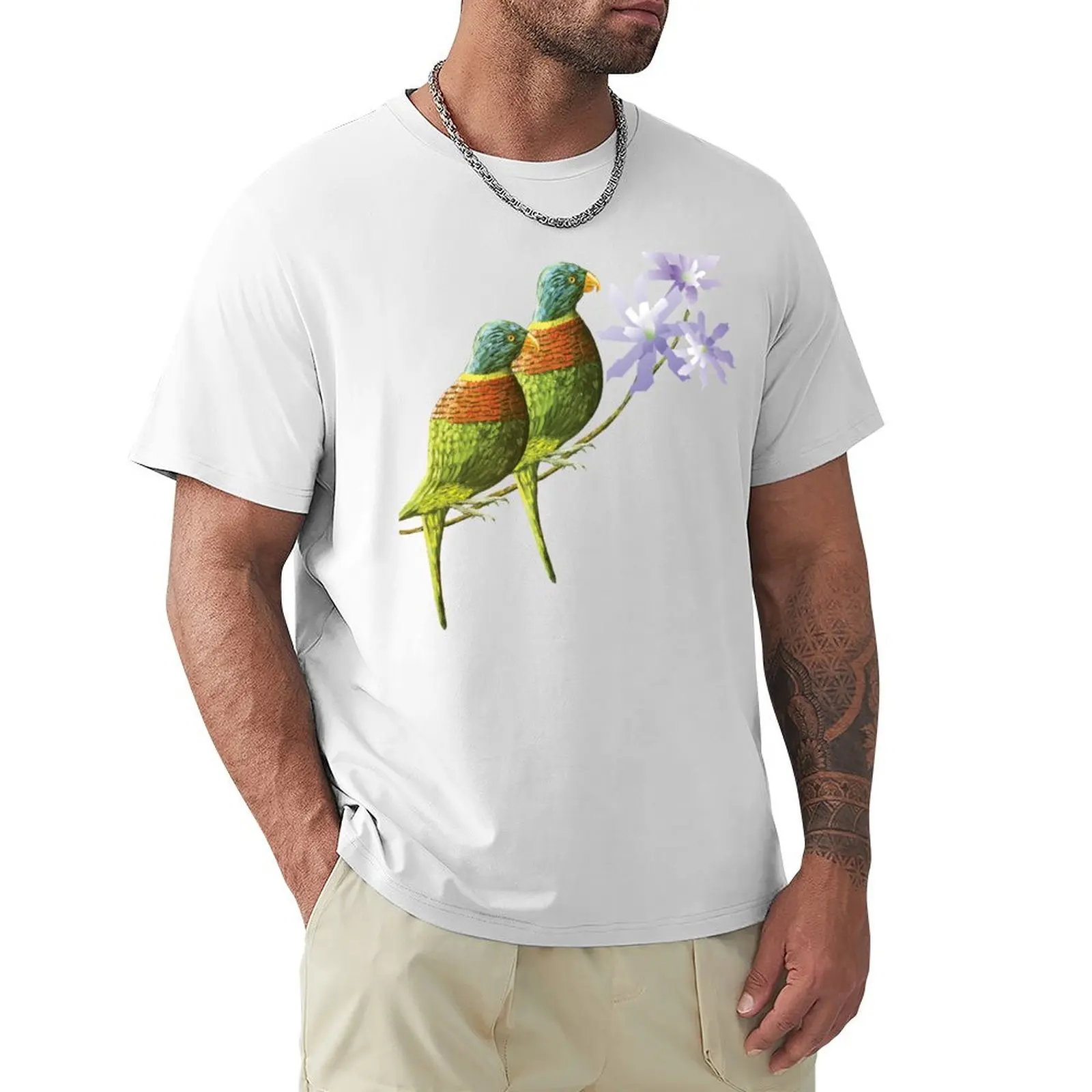 Rainbow lorikeet of Australia 4 T-shirt sports fans tees mens big and tall t shirts
Rainbow lorikeet of Australia 4 T-shirt sports fans tees mens big and tall t shirts