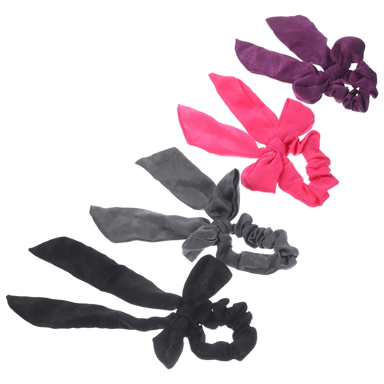 4 Pcs Silk Elastic Hair Band Ribbons Cloth Tie Satin Bowknot Ponytail Holder Detachable
4 Pcs Silk Elastic Hair Band Ribbons Cloth Tie Satin Bowknot Ponytail Holder Detachable