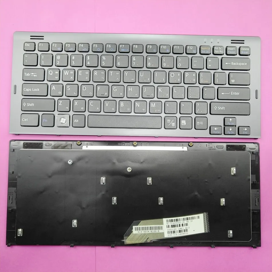 Korean Laptop Keyboard For Sony VGN-SR SR190 SR400 SR140 SR220 SR240 SR390 PCG 5R1T 5N1T 5S1T 5T1T 5T2T KR Layout
Korean Laptop Keyboard For Sony VGN-SR SR190 SR400 SR140 SR220 SR240 SR390 PCG 5R1T 5N1T 5S1T 5T1T 5T2T KR Layout