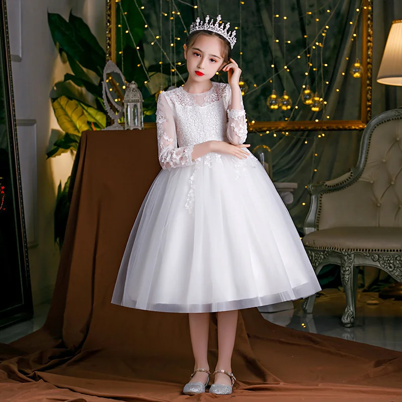 Children's dress Princess Dress high-end Flower Girl Wedding Dress fluffy dress host piano performance dress girl dress
Children's dress Princess Dress high-end Flower Girl Wedding Dress fluffy dress host piano performance dress girl dress