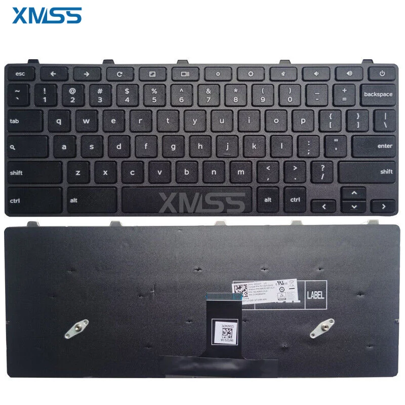 Новая английская клавиатура для ноутбука Dell Chromebook 11 3100 5190 00D2DT, черный
Новая английская клавиатура для ноутбука Dell Chromebook 11 3100 5190 00D2DT, черный