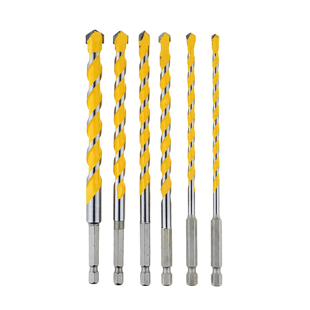 1pc 1/4" Hex Shank 160mm Tungsten Carbide Drill Bits 5/6/8/10/12mm For Concrete Wall Ceramic Granite Tiles Stones Wood Plastic
1pc 1/4" Hex Shank 160mm Tungsten Carbide Drill Bits 5/6/8/10/12mm For Concrete Wall Ceramic Granite Tiles Stones Wood Plastic