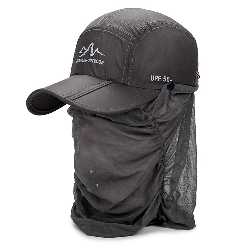 Outdoor Unisex Sun Cap Baseball Quick Drying UV Protection Hat Protect Face Neck Cover Fishing Cycling Climbing Removable Hat
Outdoor Unisex Sun Cap Baseball Quick Drying UV Protection Hat Protect Face Neck Cover Fishing Cycling Climbing Removable Hat
