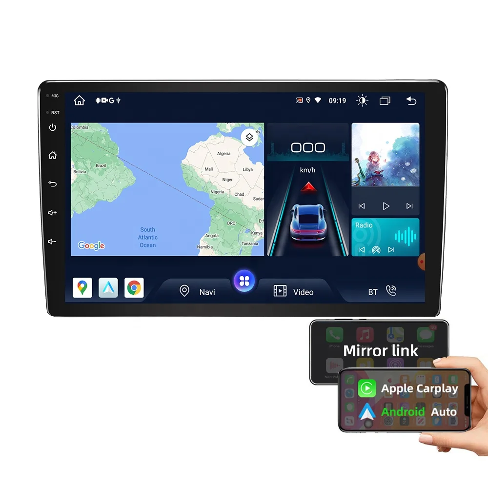 Jmance 10 inch Dashboard Ram 4GB Rom 64GB 4G Android Auto Carplay Multimedia Car DVD Player Support Dual-recording Camera
Jmance 10 inch Dashboard Ram 4GB Rom 64GB 4G Android Auto Carplay Multimedia Car DVD Player Support Dual-recording Camera