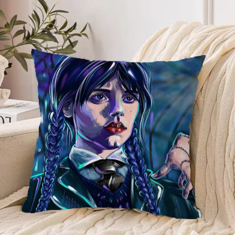 Short Plush Decorative Pillowcase for Pillow Cover 45x45 Duplex Printing Wednesday Addams Lounge Chairs Pillowcases 40x40 Covers
Short Plush Decorative Pillowcase for Pillow Cover 45x45 Duplex Printing Wednesday Addams Lounge Chairs Pillowcases 40x40 Covers