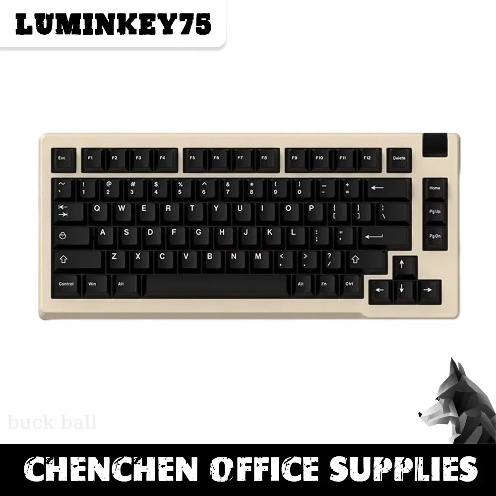 Luminkey75 Mechanical Keyboard USB Type-C Hot Swap Keyboards Aluminum Shell Gaming Set-up Accessories Compatible Windows Macos
Luminkey75 Mechanical Keyboard USB Type-C Hot Swap Keyboards Aluminum Shell Gaming Set-up Accessories Compatible Windows Macos