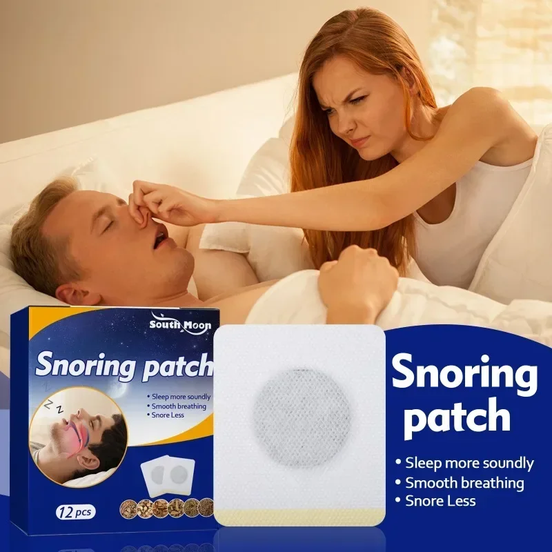 

Anti-snoring Sleeping Patches Relieve Stress Anxiety Improve Insomnia for Health Brain Relax Stickers Stop Snore Solution 코골이