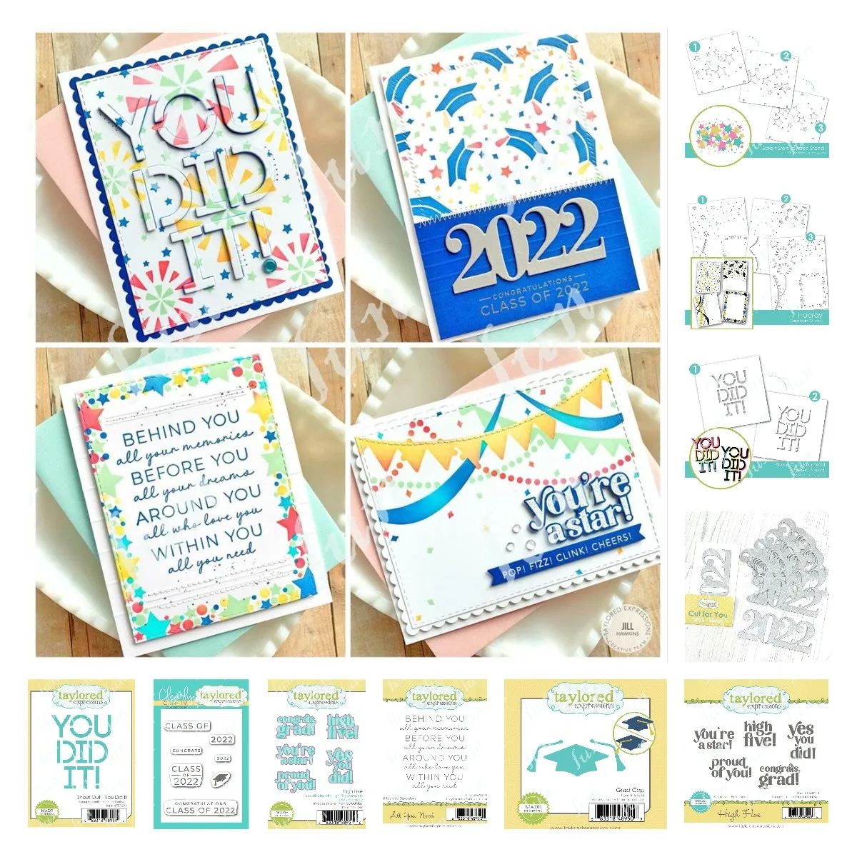 Grads Class of 2022 NEW Metal Cutting Dies And Clear Stamps Stars Stencils for DIY Scrapbooking Greeting Card Coloring Decor Die
Grads Class of 2022 NEW Metal Cutting Dies And Clear Stamps Stars Stencils for DIY Scrapbooking Greeting Card Coloring Decor Die