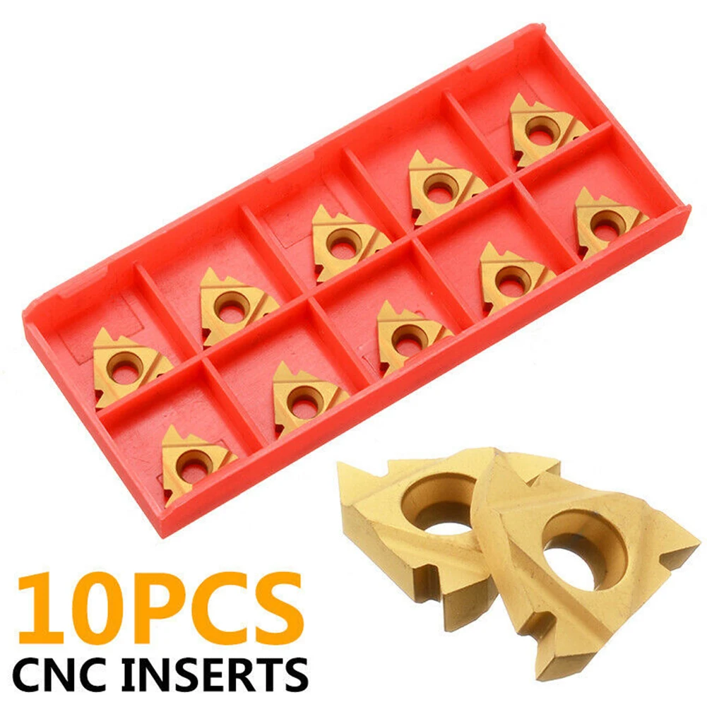 10 PCS 16ER AG60 Carbide Inserts S VP15TF UE6020 US735 Turning Inserts External Thread Turning Tools Lathe Thread Inserts
10 PCS 16ER AG60 Carbide Inserts S VP15TF UE6020 US735 Turning Inserts External Thread Turning Tools Lathe Thread Inserts
