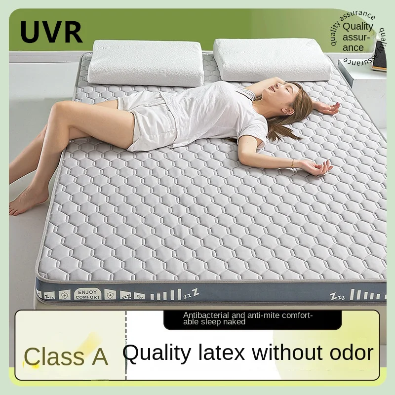 

UVR Latex Antibacterial Memory Sponge Thickened Soft Mattress, Student Dormitory, Family Rental, Double Bed, Tatami, Full Size