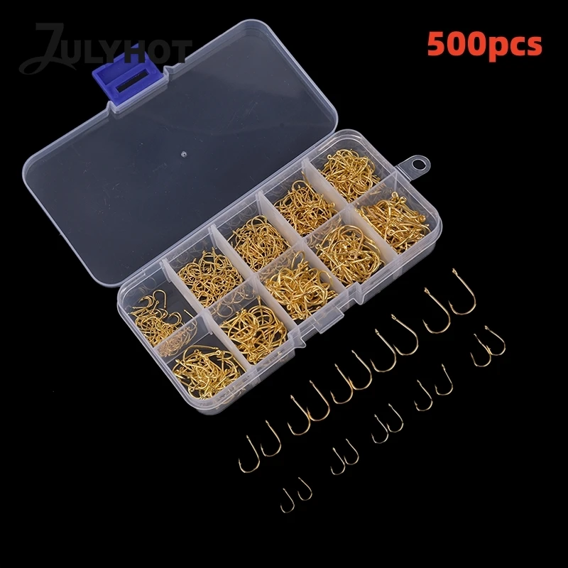 500 шт./комплект, рыболовные крючки #3 ~ #12
500 шт./комплект, рыболовные крючки #3 ~ #12