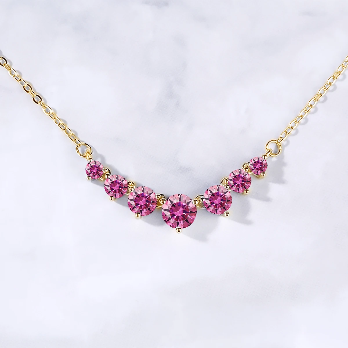 Smiles 7 Stones 2.8ct Moissanite Diamond Women's 925 Sterling Silver Necklaces Luxury Sparkling Fine Jewelry GRA Certificate 12 Mallzona Sfa249941f2064941bf769a3fb7374fe9f Smiles 7 Stones 2.8ct Moissanite Diamond Women's 925 Sterling Silver Necklaces Luxury Sparkling Fine Jewelry GRA Certificate Mallzona