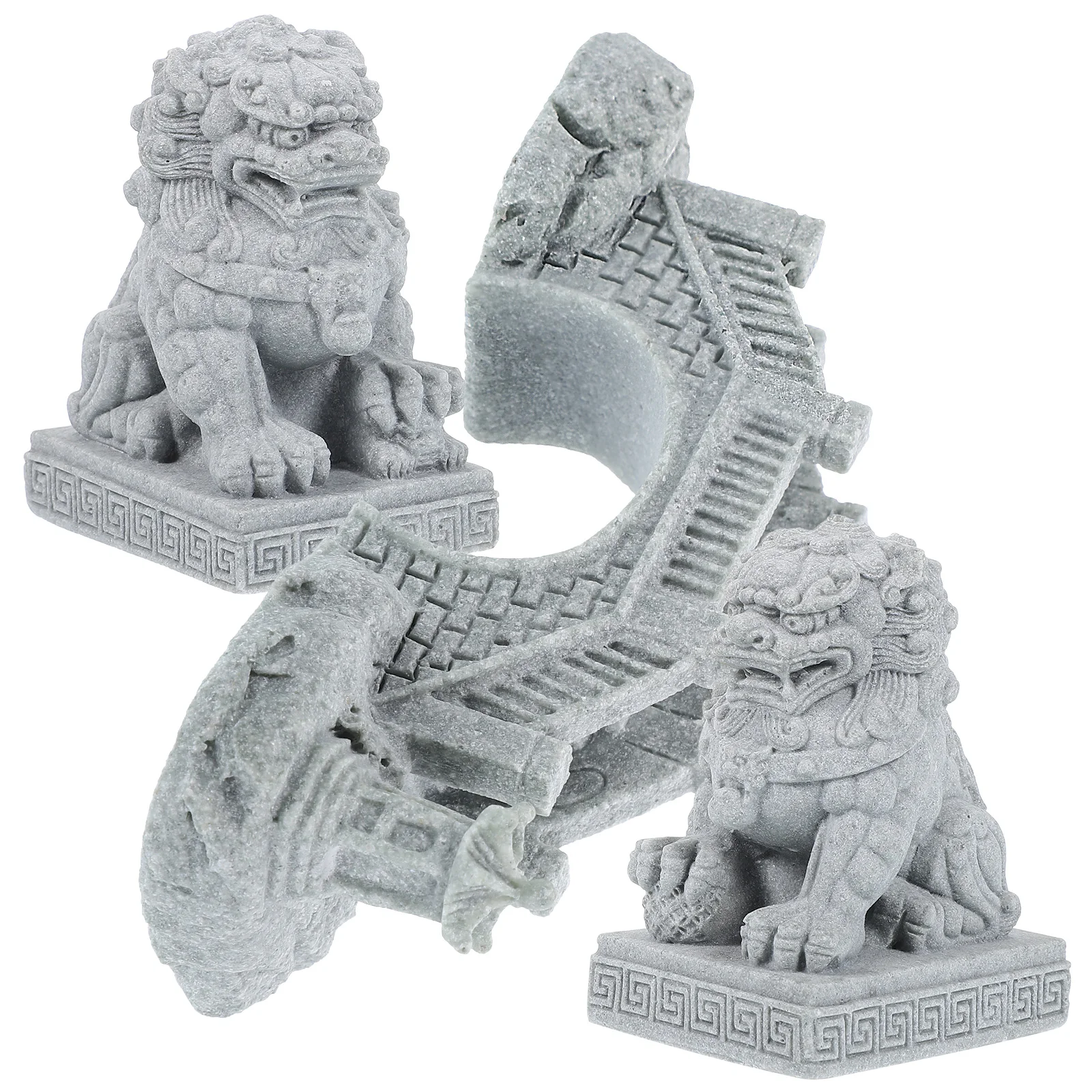 1 Set Mini Lion Statue Bridge Figurine Decorative Micro Landscape Sculpture Lifelike Figurine
1 Set Mini Lion Statue Bridge Figurine Decorative Micro Landscape Sculpture Lifelike Figurine