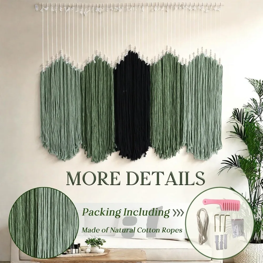 Large Handmade Cotton Macrame Tapestry 5 Sfa24efea0f2a4e8f99aaa387fd528da9a