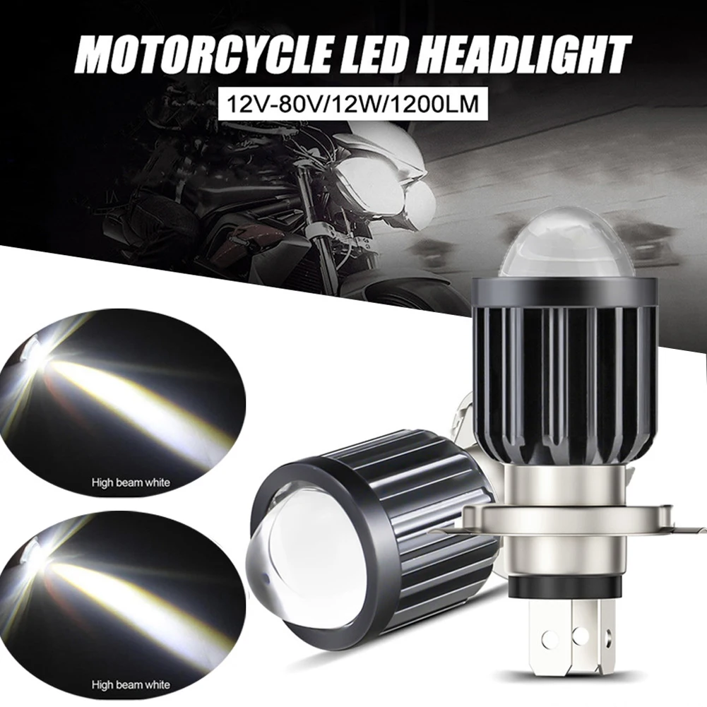 H4 Motorcycle Led Bulbs Headlight Universal Lamp 9V-32V 360 Degree 6000K 6000lm Aviation Aluminum IP68 Waterproof
H4 Motorcycle Led Bulbs Headlight Universal Lamp 9V-32V 360 Degree 6000K 6000lm Aviation Aluminum IP68 Waterproof