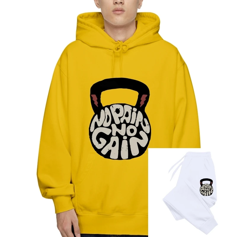Kettle No Pain No Gain Workout Gym Wear Motivation Men T-Sweatshirt Hoodies Large Winter Outerwear
Kettle No Pain No Gain Workout Gym Wear Motivation Men T-Sweatshirt Hoodies Large Winter Outerwear