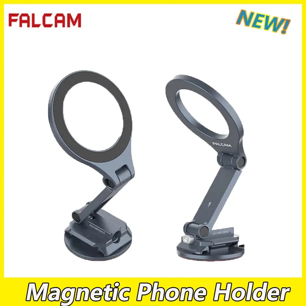 

FALCAM F22&F38 Magnetic Cell Phone Holder Camera Phone Monitor Holder Folding For Smartphone Universal Car Holder F383A11