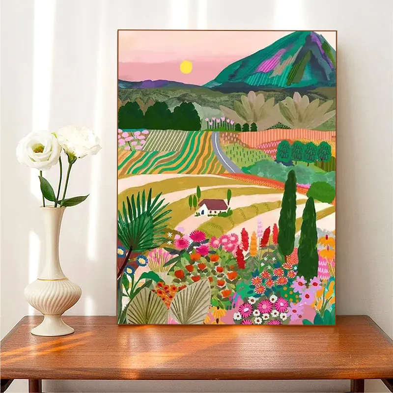 5D DIY Decal Colored Sunrise And Pink Sky Mosaic Cross Embroidery For Adult Handmade Art Acrylic For Home Art Decoration Style K
5D DIY Decal Colored Sunrise And Pink Sky Mosaic Cross Embroidery For Adult Handmade Art Acrylic For Home Art Decoration Style K