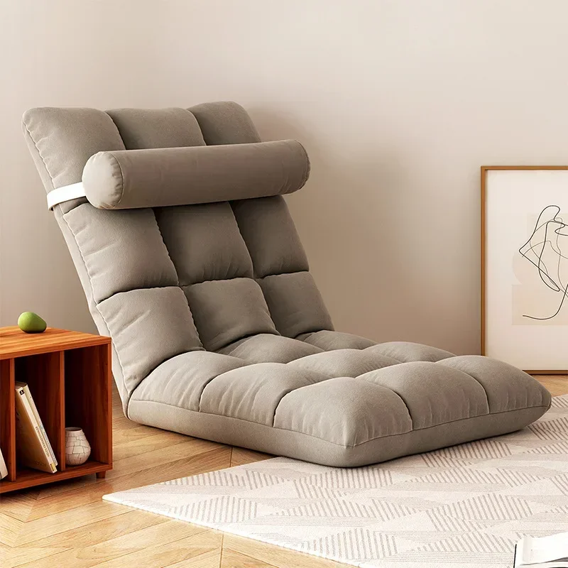 

Simple Lazy Sofa Tatami Seat Can Lie Can Sleep Bay Window Balcony Cushion Office Folding Single Bed Living Room Rest Cushion
