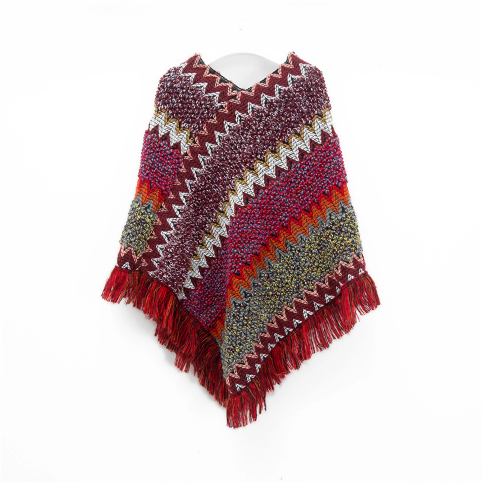 

Осенне-зимняя шаль, шарф, Женский Красный винтажный этнический стиль для свадьбы, большие зимние шарфы