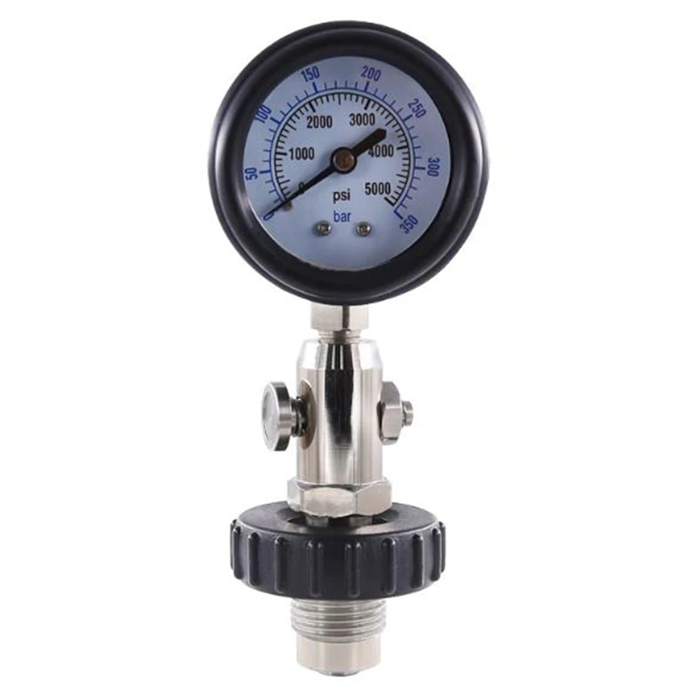 New DIN Air Tank Pressure Checker for Scuba Diving with 350Bar Gauge,Diving Gauge with Handle
New DIN Air Tank Pressure Checker for Scuba Diving with 350Bar Gauge,Diving Gauge with Handle