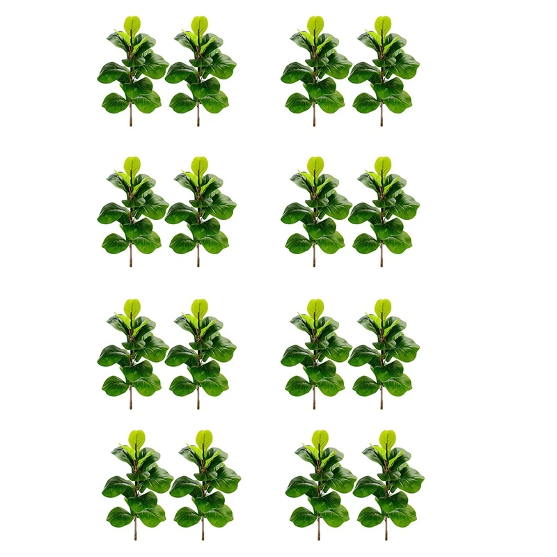 8X Artificial Plants Fiddle Leaf Fig Faux Ficus Lyrata Tree Fake Green Bushes Greenery For Garden Porch Window Box Decor
8X Artificial Plants Fiddle Leaf Fig Faux Ficus Lyrata Tree Fake Green Bushes Greenery For Garden Porch Window Box Decor