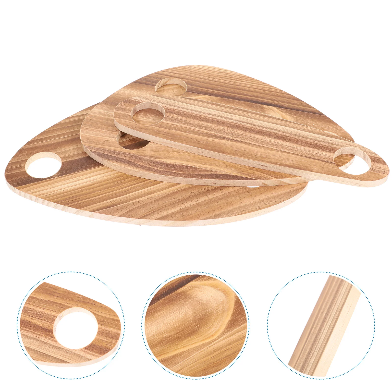 3 Pcs Jewelry Tray Floating Wooden Trays Service Board Bottle Topper Boards Serving Neck
3 Pcs Jewelry Tray Floating Wooden Trays Service Board Bottle Topper Boards Serving Neck