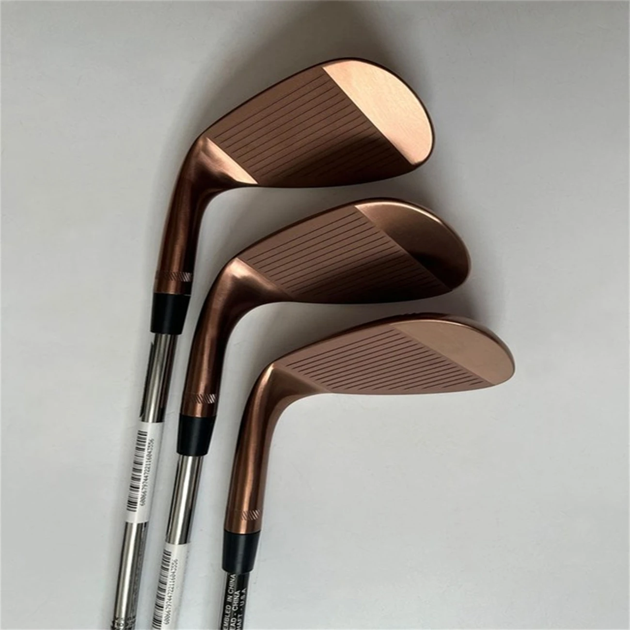 

3PC Golf Wedges S-M-9 Copper Model Clubs Golf Wedge 46/48/50/52/54/56/58/60/62/64 R/S Steel Shafts Headcovers Fast Free Shipping