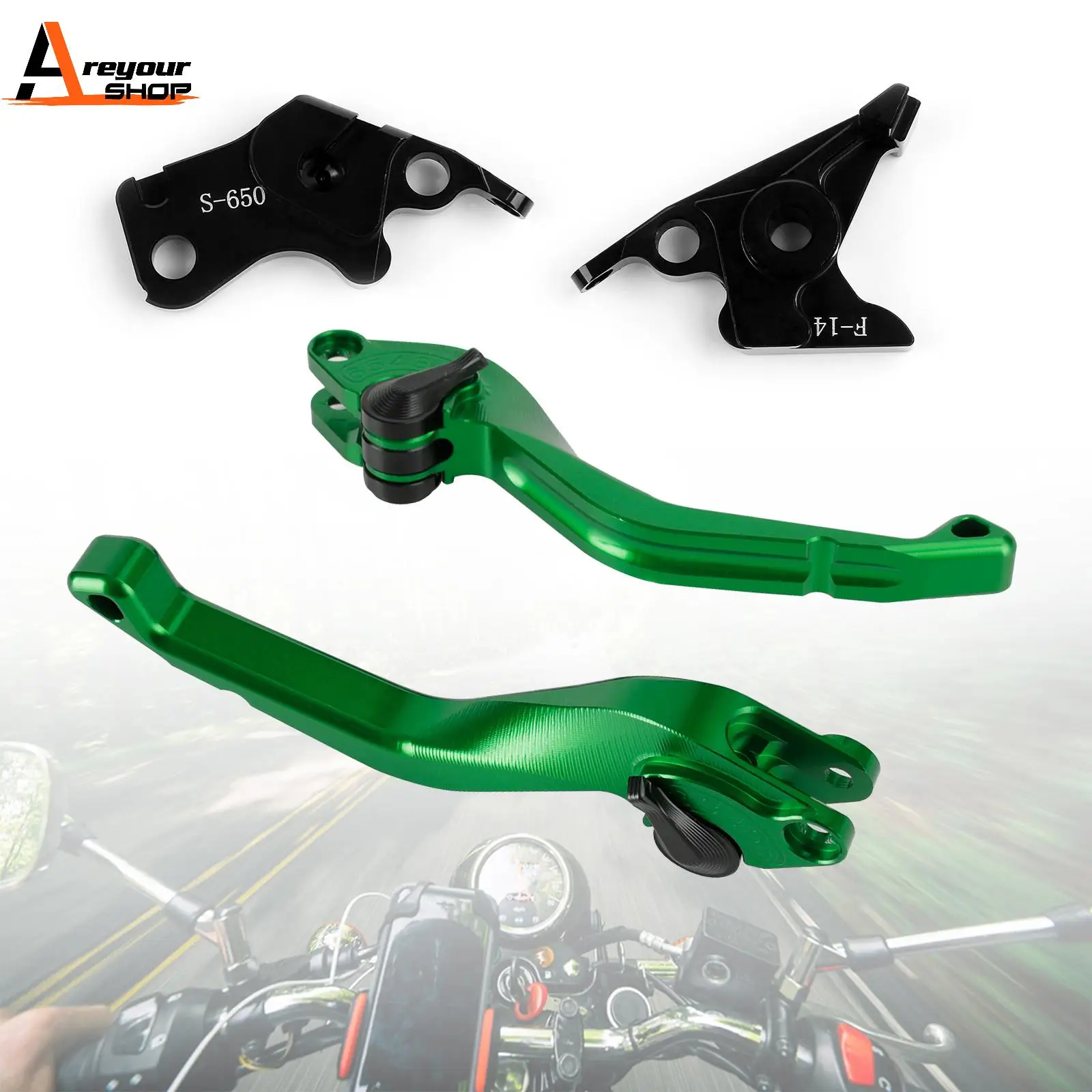 Areyourshop CNC Short Clutch Brake Lever fit for Suzuki SV650/S DL650/V-STROM 750 KATANA Motorcycle Accessories
Areyourshop CNC Short Clutch Brake Lever fit for Suzuki SV650/S DL650/V-STROM 750 KATANA Motorcycle Accessories