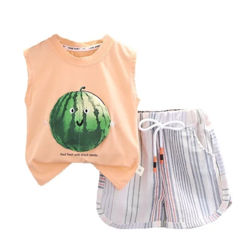 New Summer Baby Clothes Children Girls Outfits Toddler Boys Fashion Vest Shorts 2Pcs/Sets Infant Casual Costume Kids Tracksuits
New Summer Baby Clothes Children Girls Outfits Toddler Boys Fashion Vest Shorts 2Pcs/Sets Infant Casual Costume Kids Tracksuits