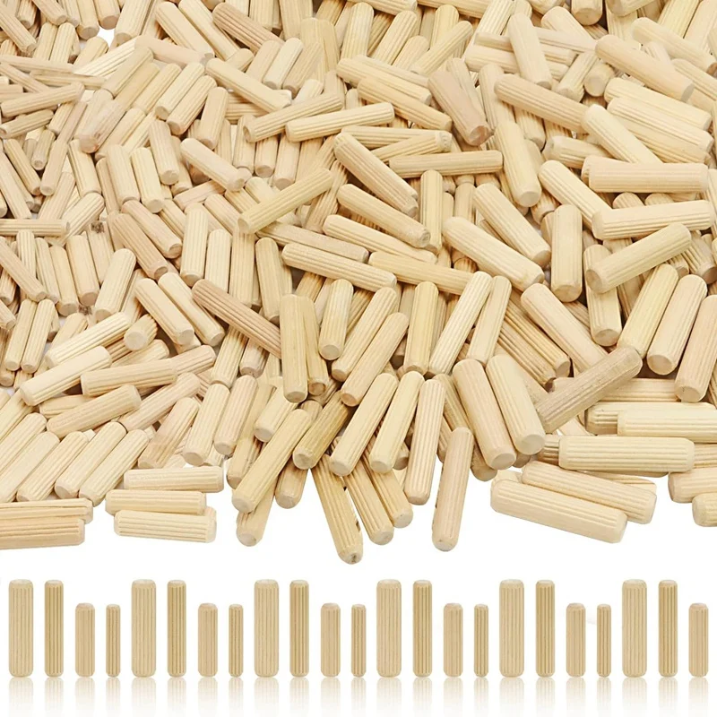 400 шт., деревянные штифты для дюбелей 
400 шт., деревянные штифты для дюбелей