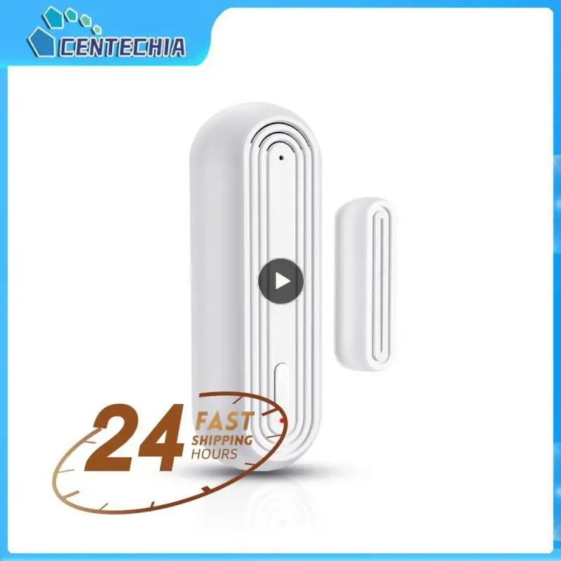 

1~10PCS Wifi Window Detector App Pushes Alarm 90db Loud Siren Door Magnetic Smart Home Door Sensor Smart Life App Remote Control