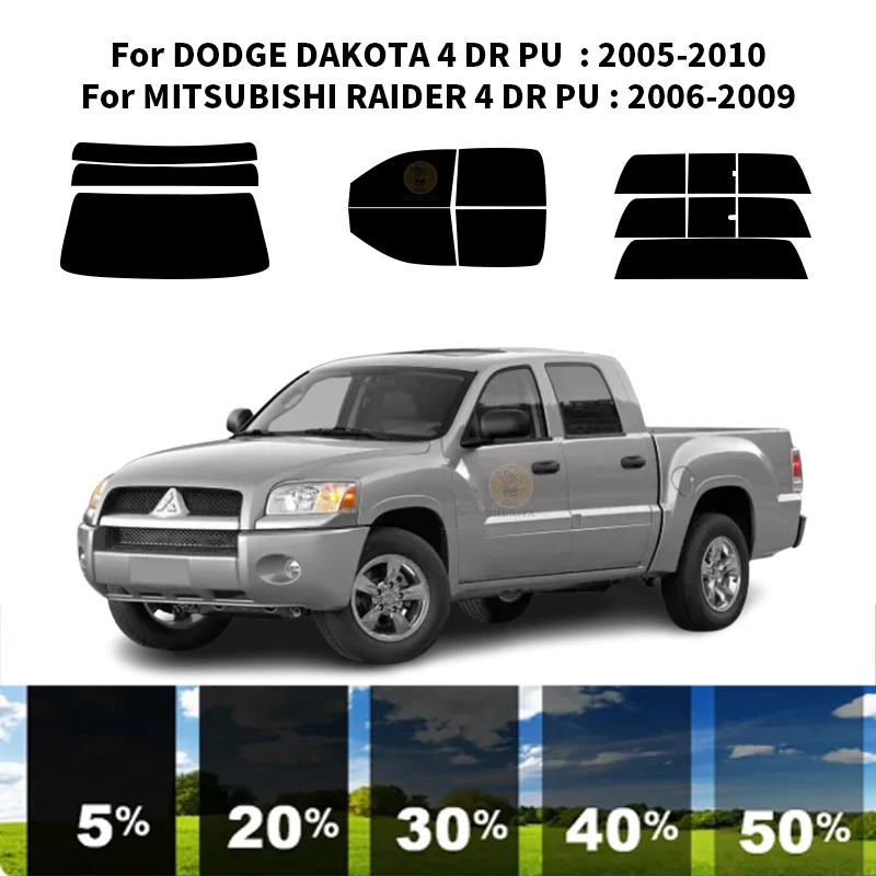 Precut nanoceramics car UV Window Tint Kit Automotive Window Film For MITSUBISHI RAIDER 4 DR PU 2006-2009
Precut nanoceramics car UV Window Tint Kit Automotive Window Film For MITSUBISHI RAIDER 4 DR PU 2006-2009