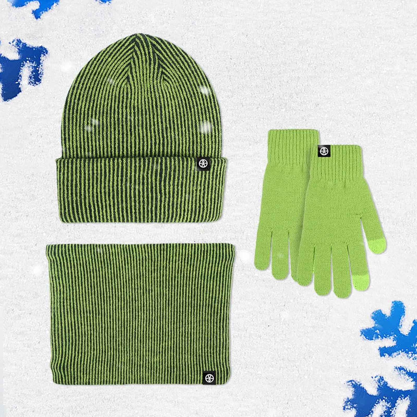 Solid Color Couples Winter Outdoor Warm Winter Proof Hat Scarf Gloves Three Piece Striped Knitted Pile Hat
Solid Color Couples Winter Outdoor Warm Winter Proof Hat Scarf Gloves Three Piece Striped Knitted Pile Hat